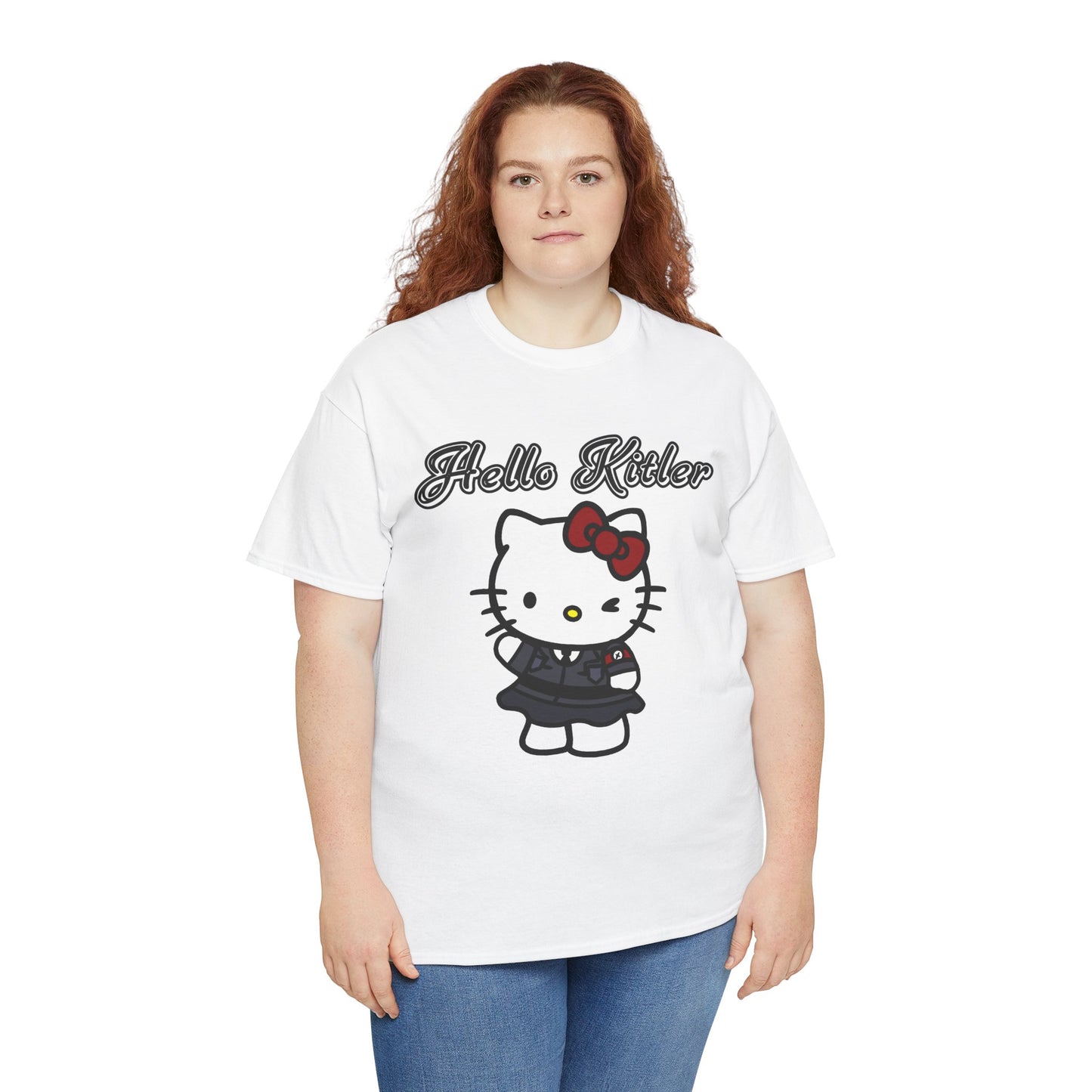 Hello Kitler Unisex Heavy Cotton Tee