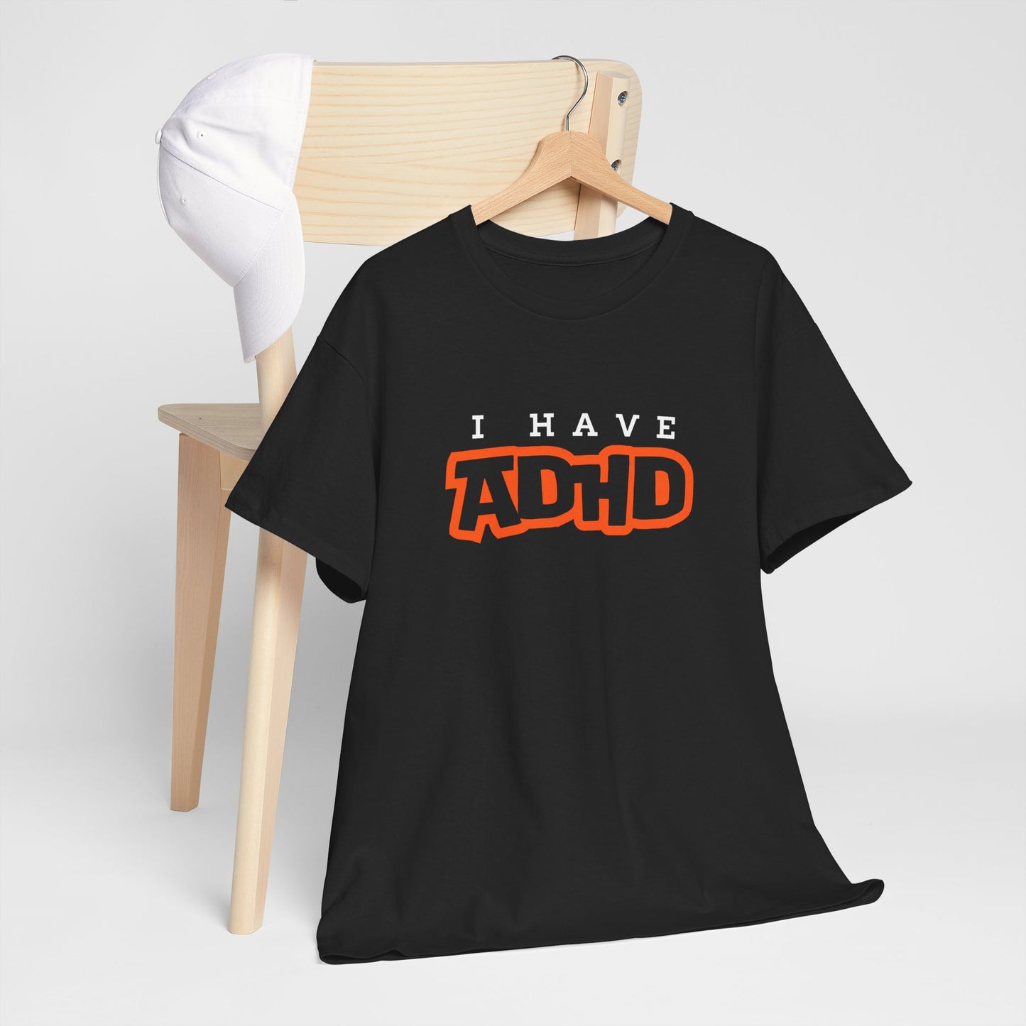 I have ADHD Unisex Heavy Cotton Tee