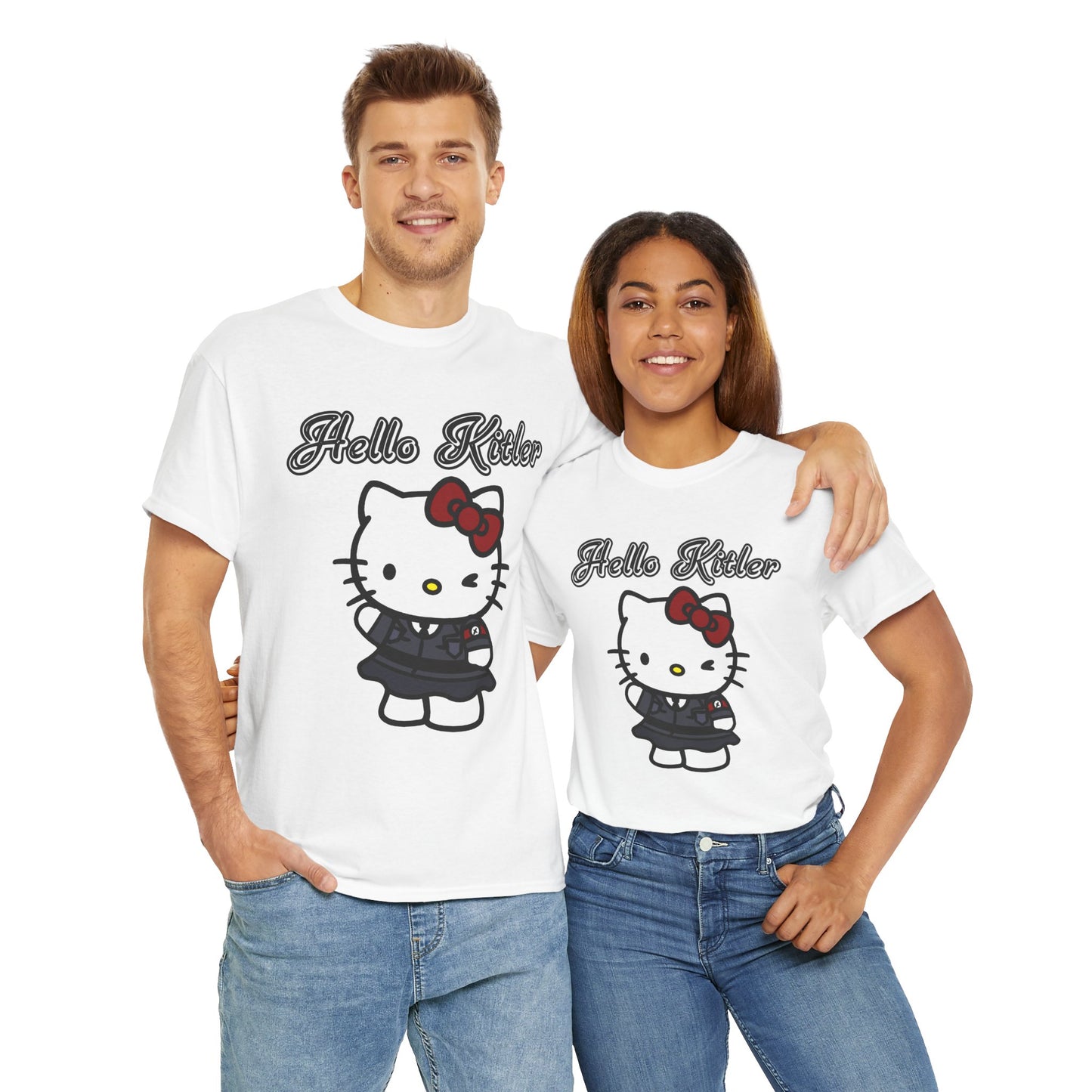 Hello Kitler Unisex Heavy Cotton Tee