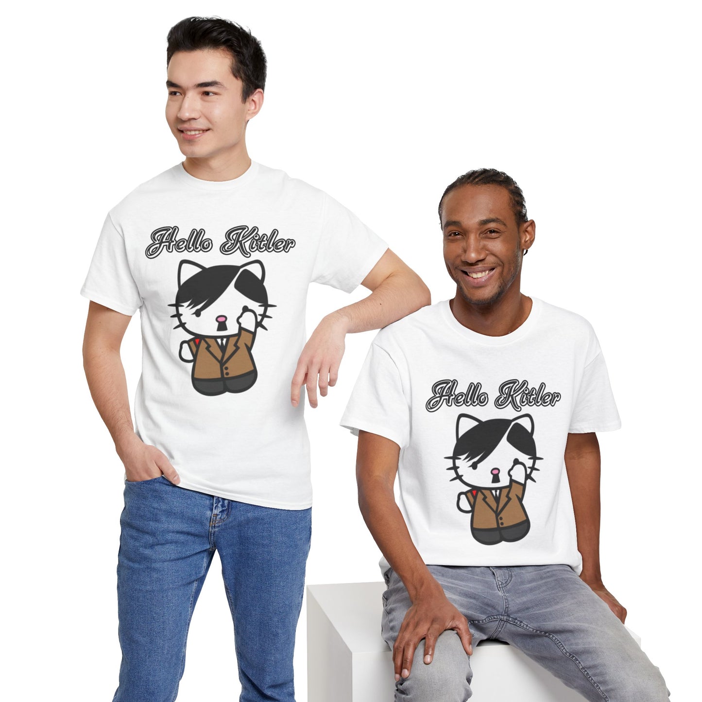 Hello Kitler Unisex Heavy Cotton Tee