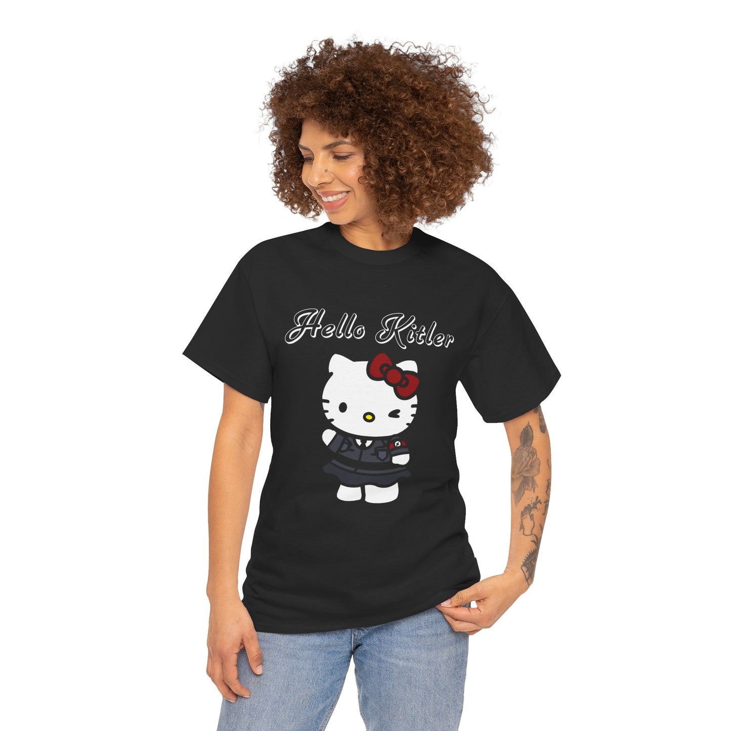 Hello Kitler Unisex Heavy Cotton Tee