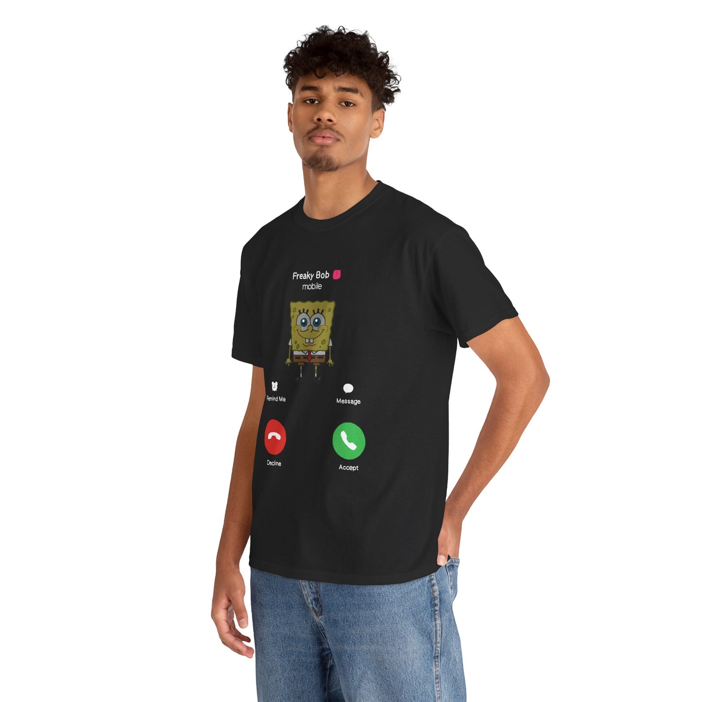 Freak Bob is calling Unisex Heavy Cotton Tee