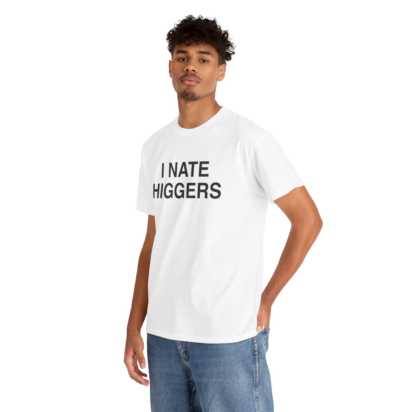 I NATE HIGGERS Unisex Heavy Cotton Tee